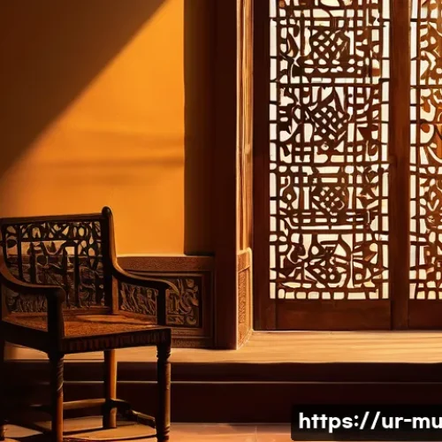 벽화여행 블로그 사진 팁 - A serene wall photograph capturing soft morning natural light filtering through a nearby window, ill...